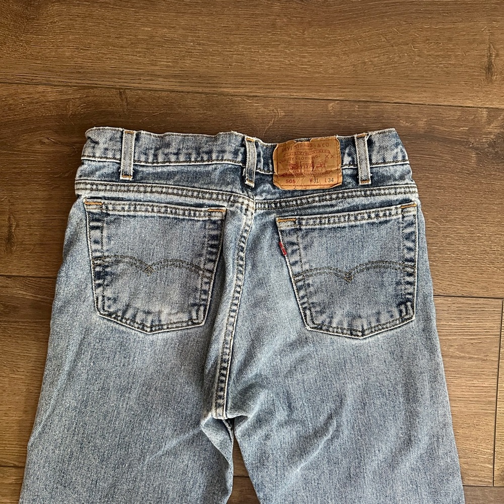Levi's Men's Light Blue Straight Jeans